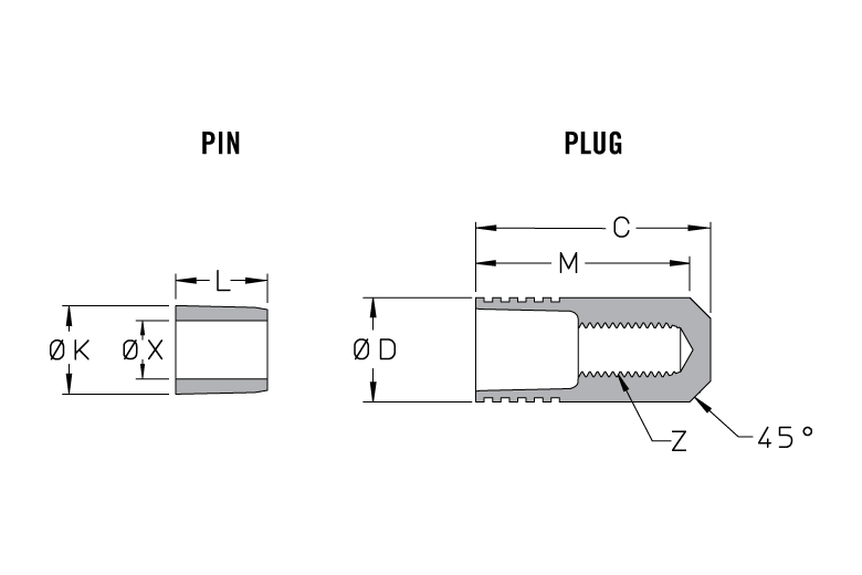156 Aluminum R.F.O.® Plug | The Lee Co