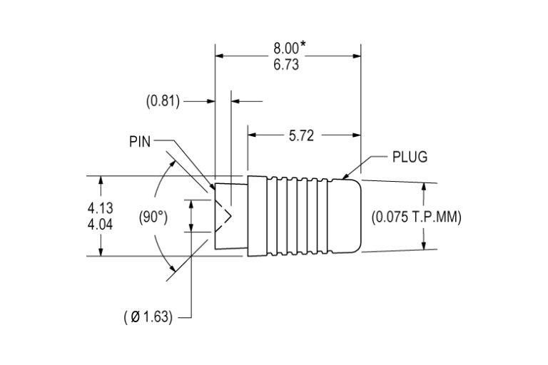 4 mm 6000 Series Betaplug® | The Lee Co
