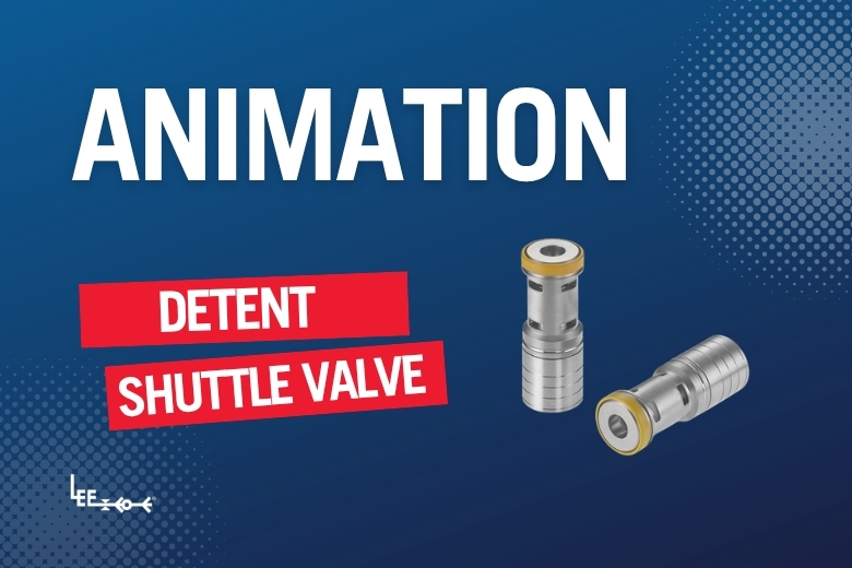 281 Detented Shuttle Valve | The Lee Co