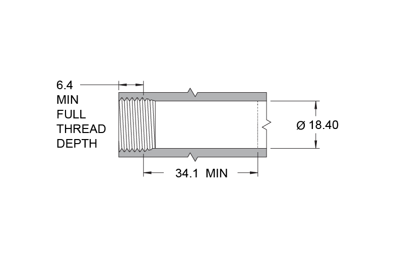 HI-BAR® Safety Screen Filter, MJ20 Boss Mount, 15-5PH | The Lee Co