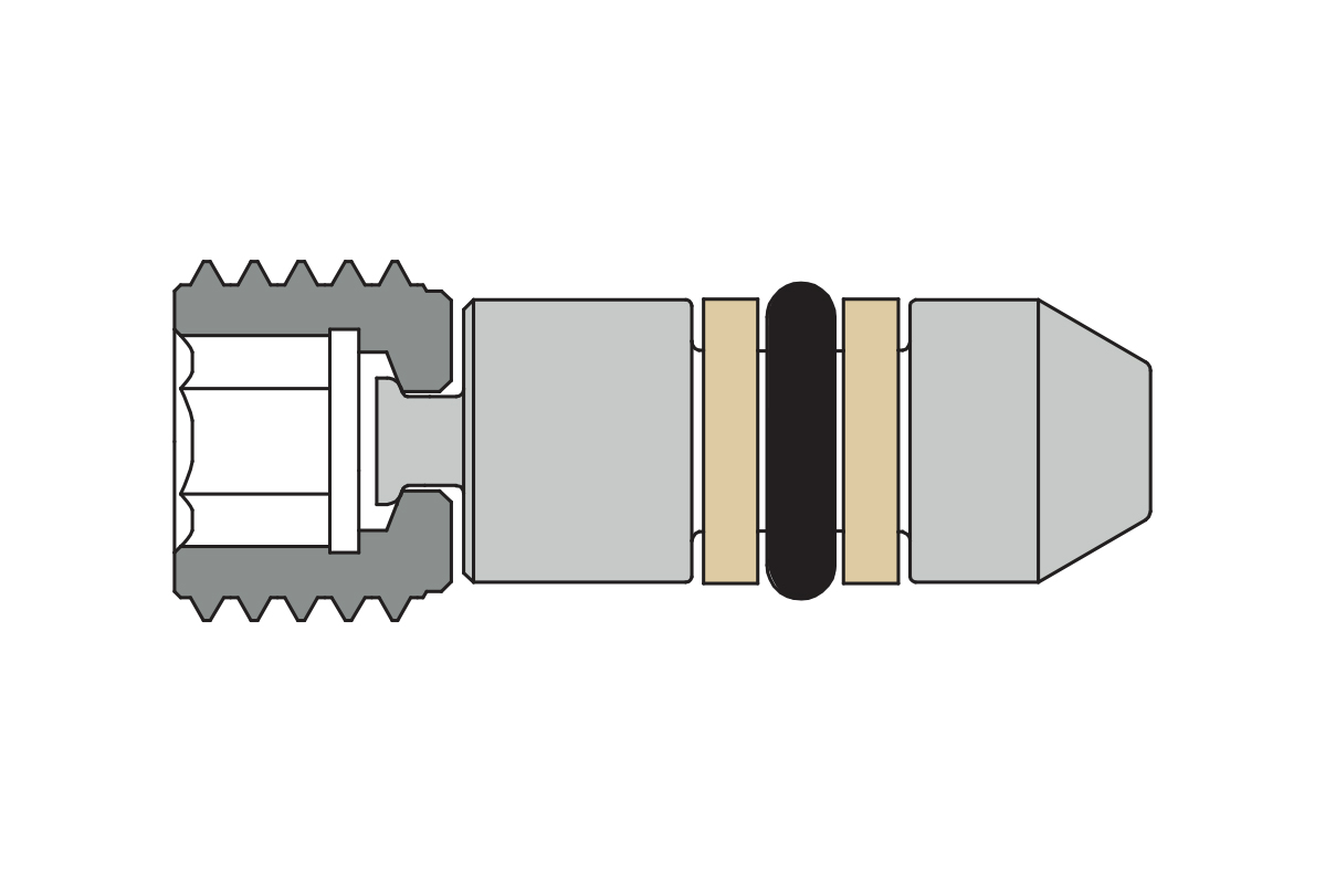 375 MP35N High Pressure Dual Sealing A.F.O.® Plug The Lee Co