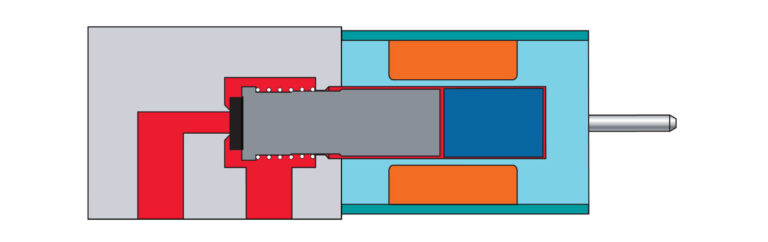 2-Port Valve, or 2-Way Valve (2/2 way valve) Configuration